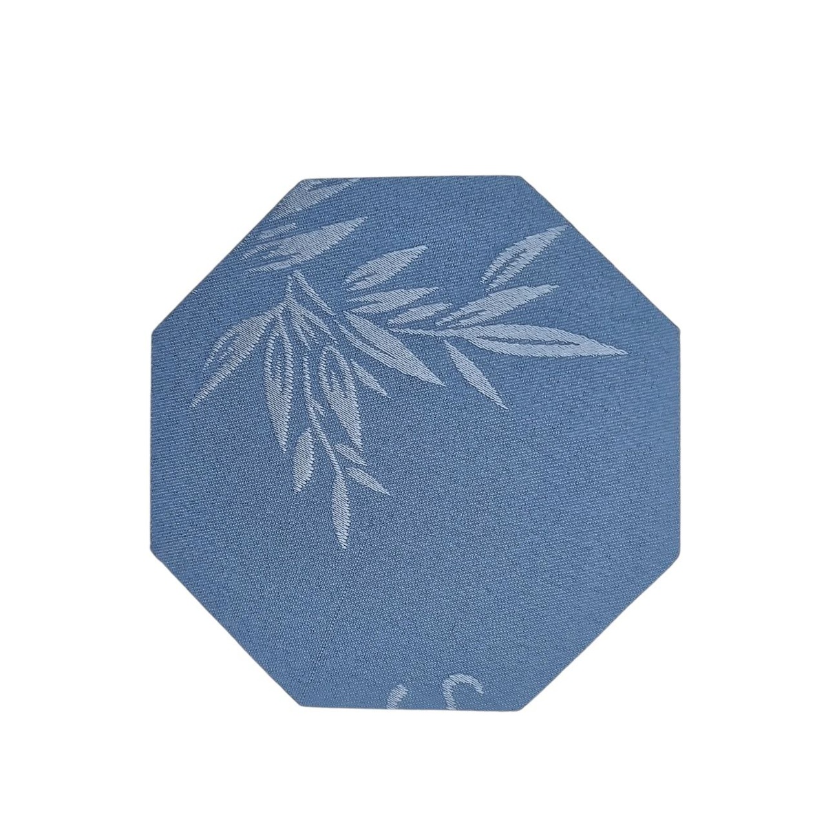 Подставка ткань "Восемь граней", голубая