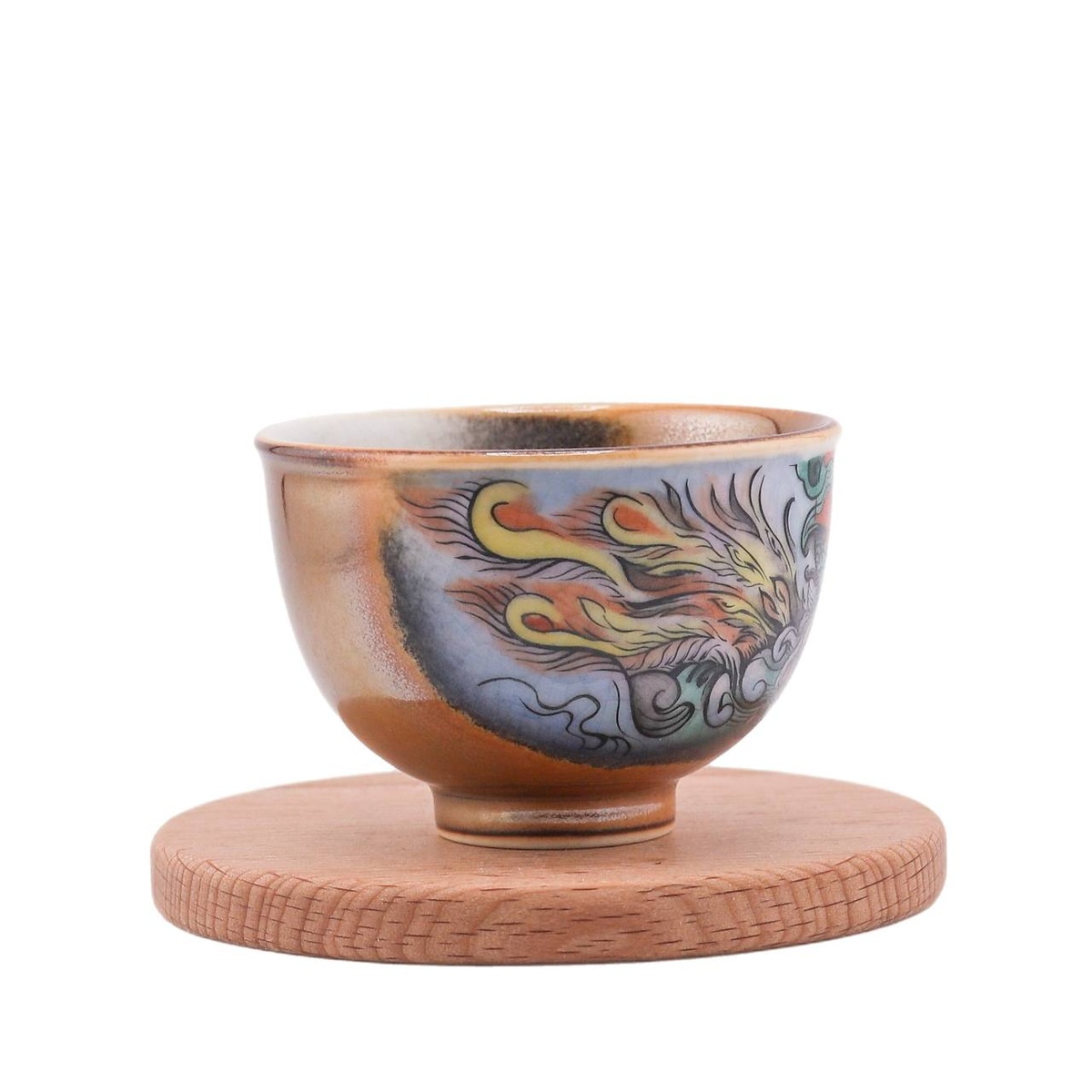 Чашка "Пробуждение феникса", Цзиндэчжэнь, 75 мл