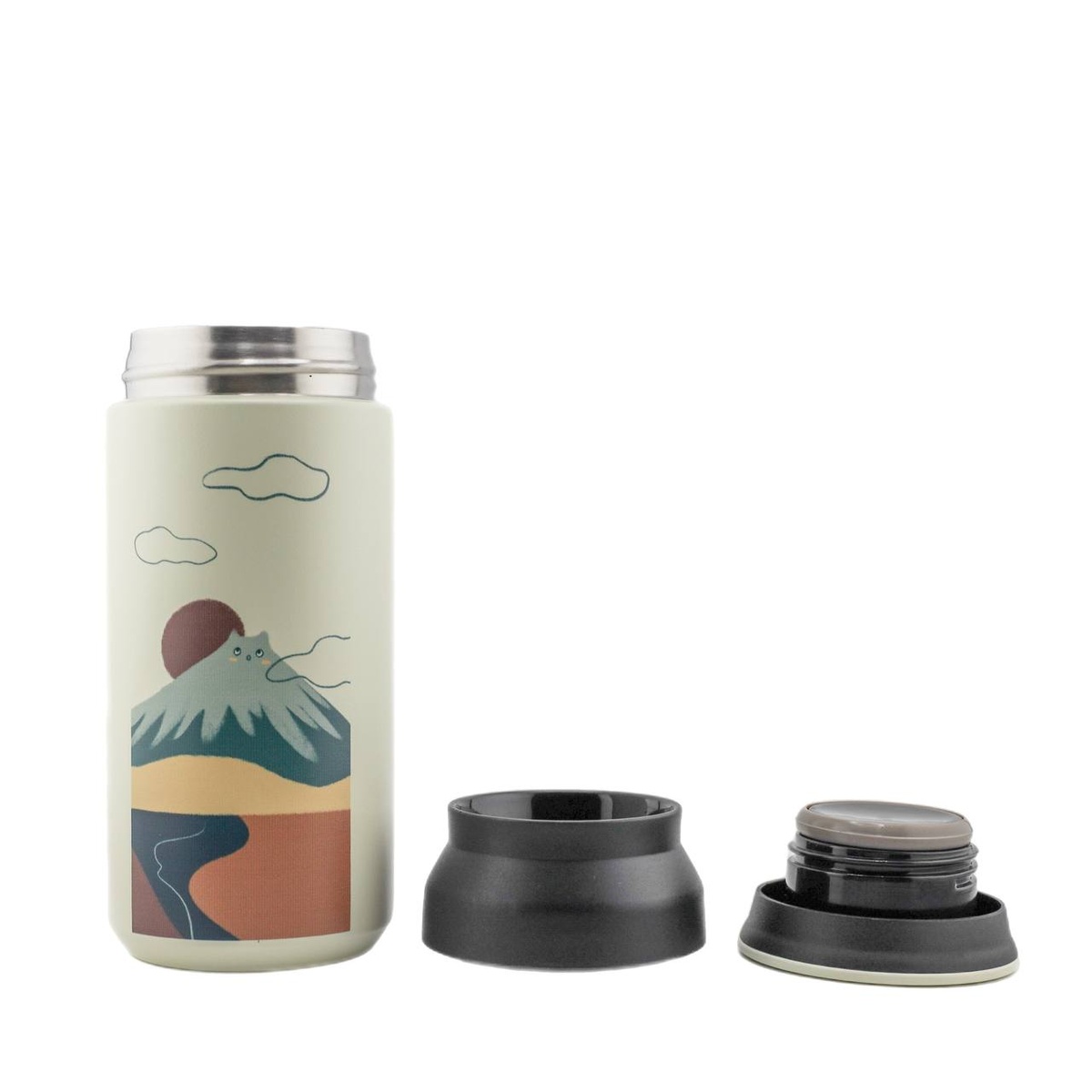 Термос "На вулкане", 350 мл