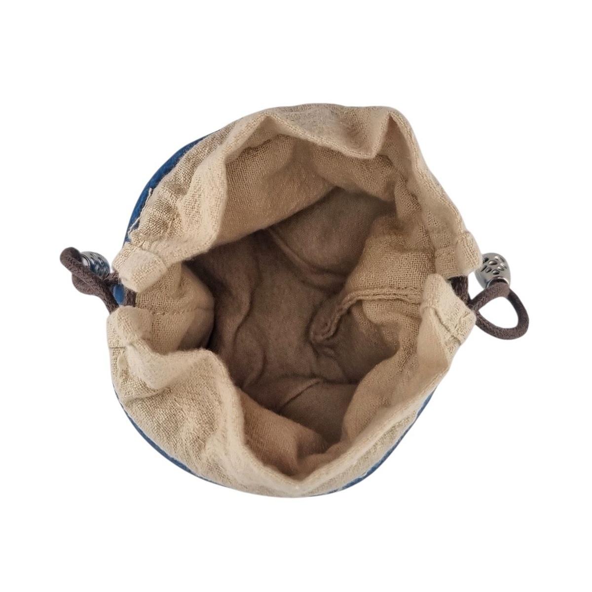 Мешочек "Танец журавлей", синий