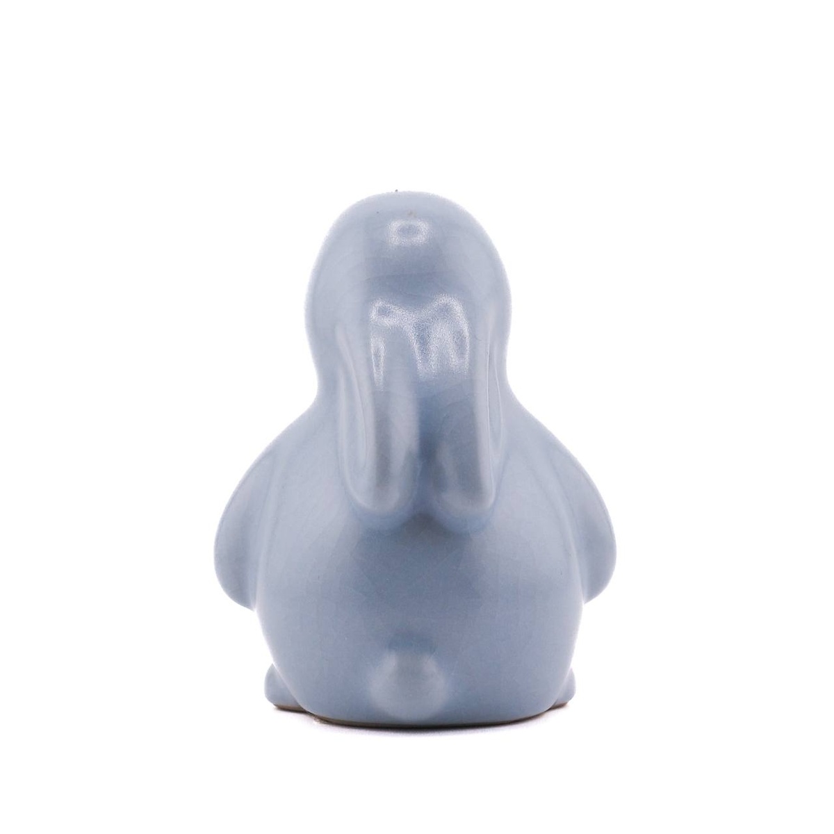 Статуэтка "Заяц", селадон, голубой