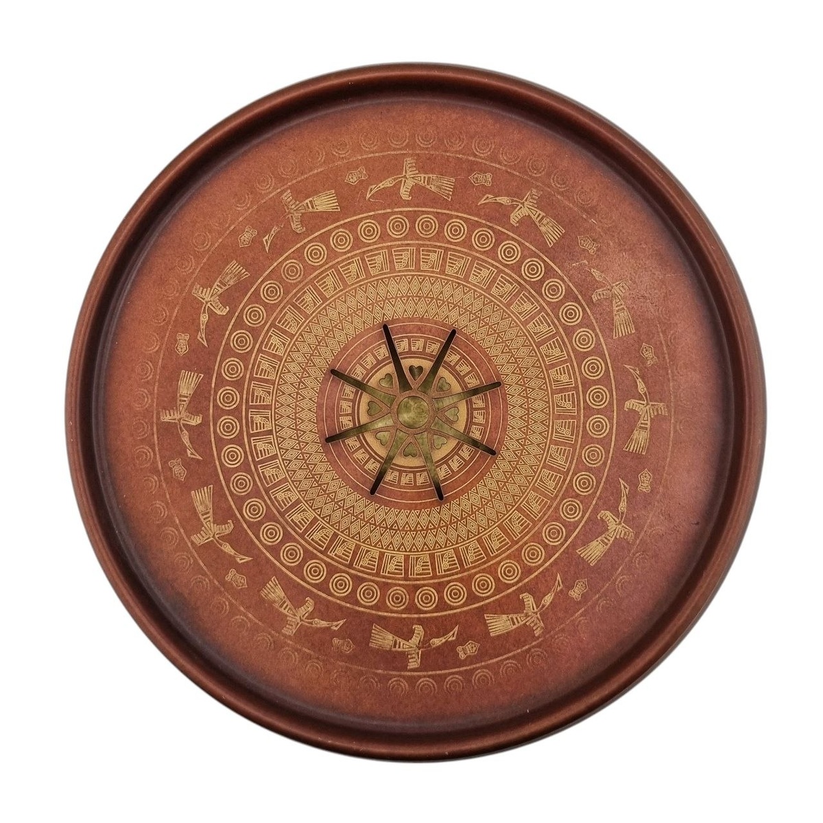 Чапань "Остров чаепития" коричневая