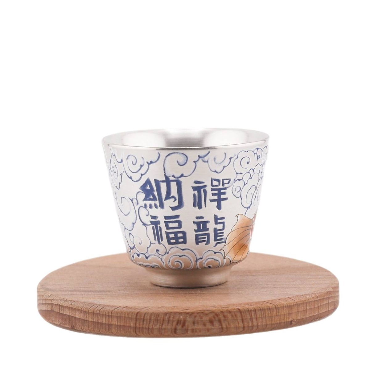 Чашка "Серебряная рыба", 50 мл