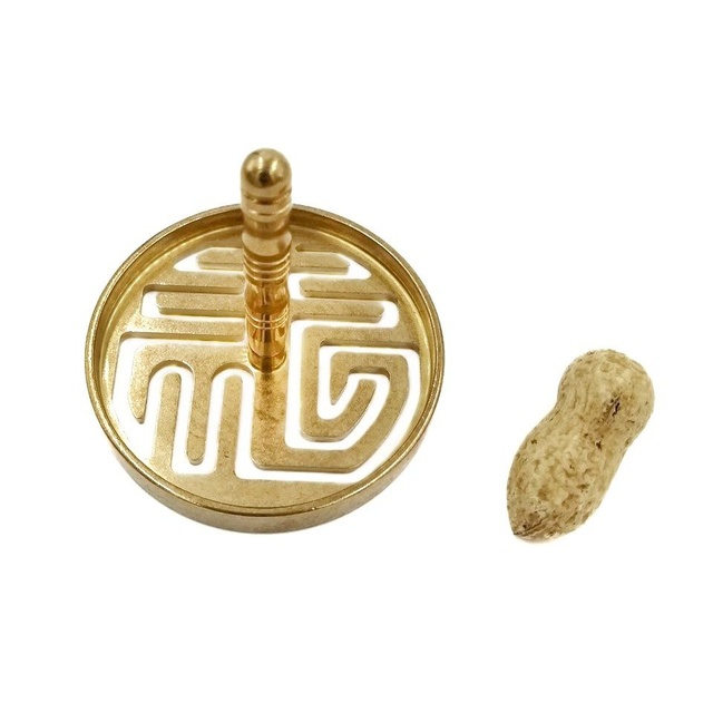 Форма/штамп для укладки благовоний "Фу - счастье", 6cм