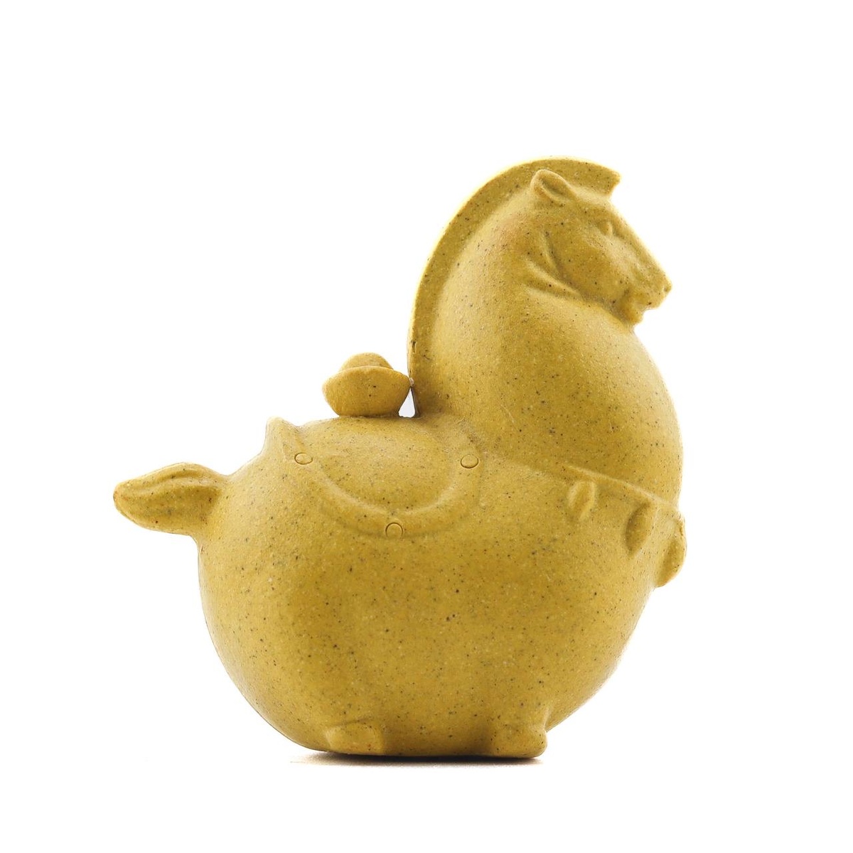 Статуэтка "Конь года" желтый