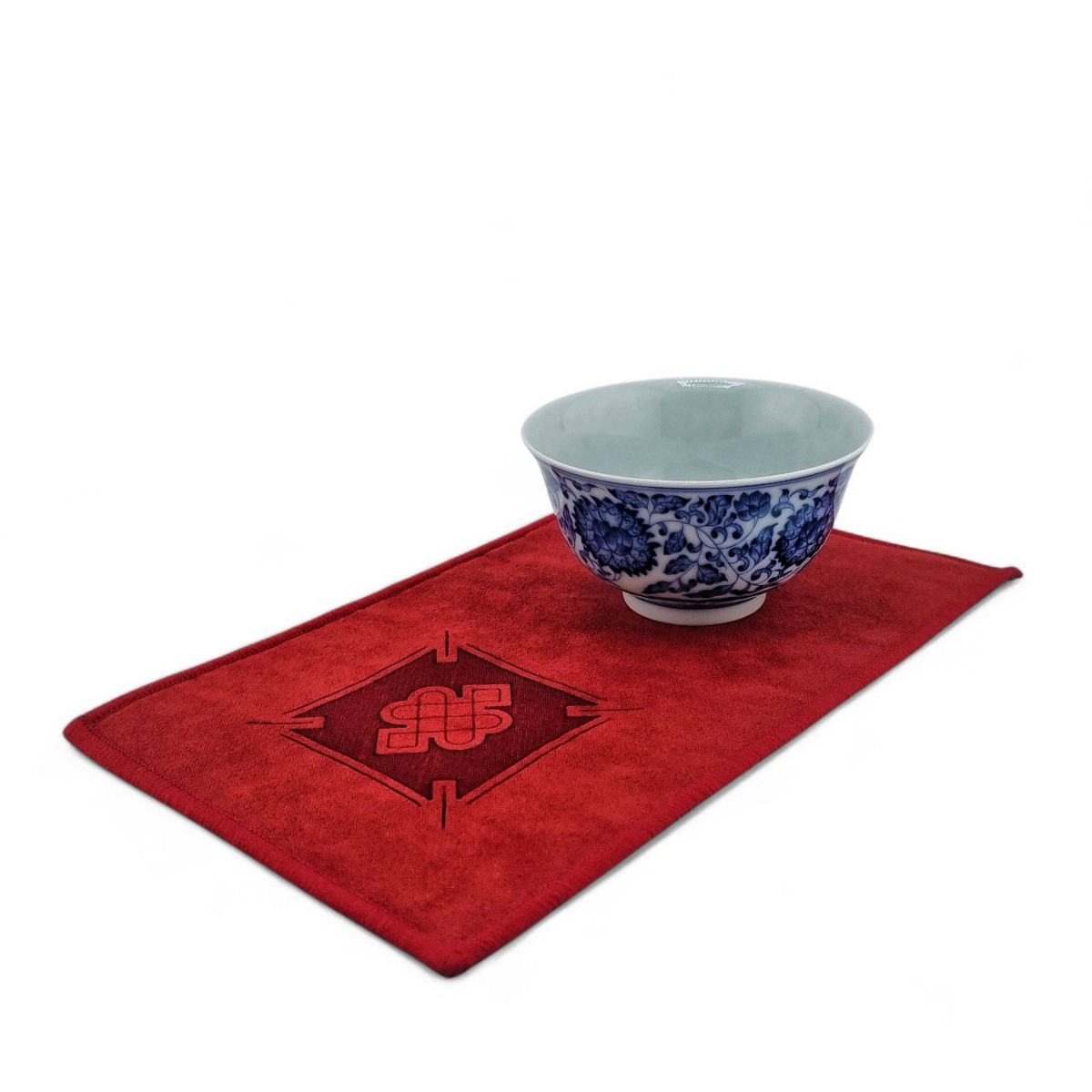 Подставка ткань красная большая 1