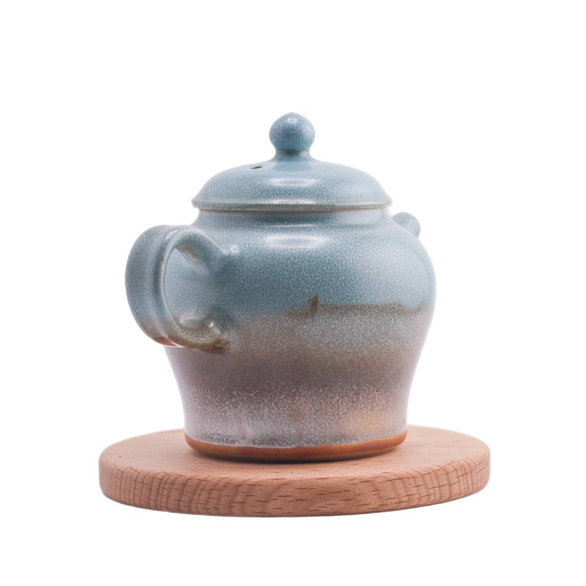 Чайник "Нежно-голубой", Цзиндэчжэнь, 130 мл 