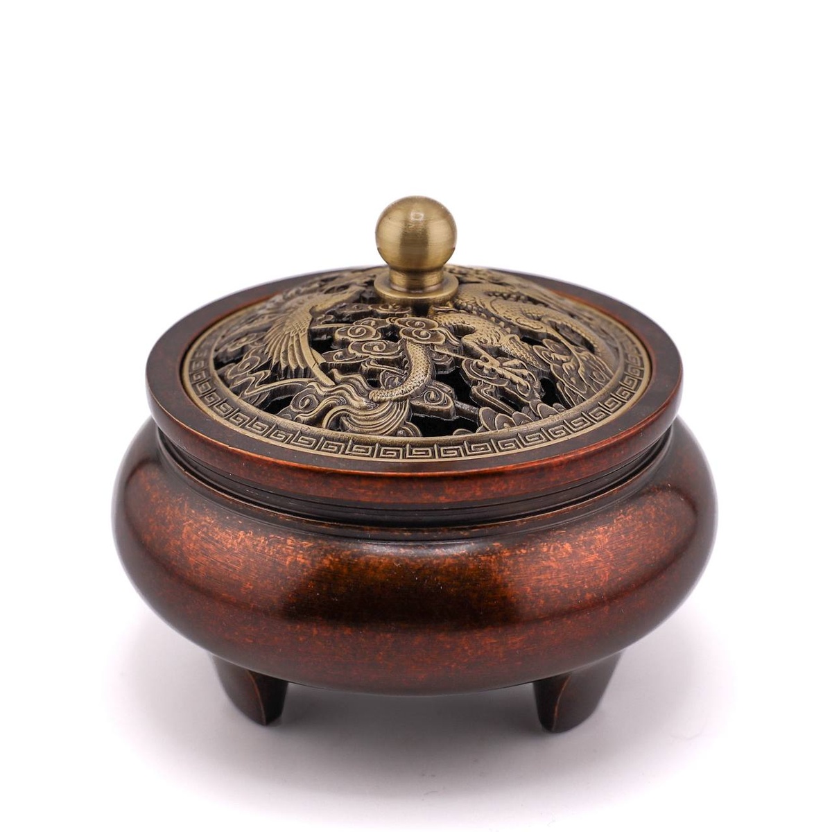 Курильница "Дракон и феникс"