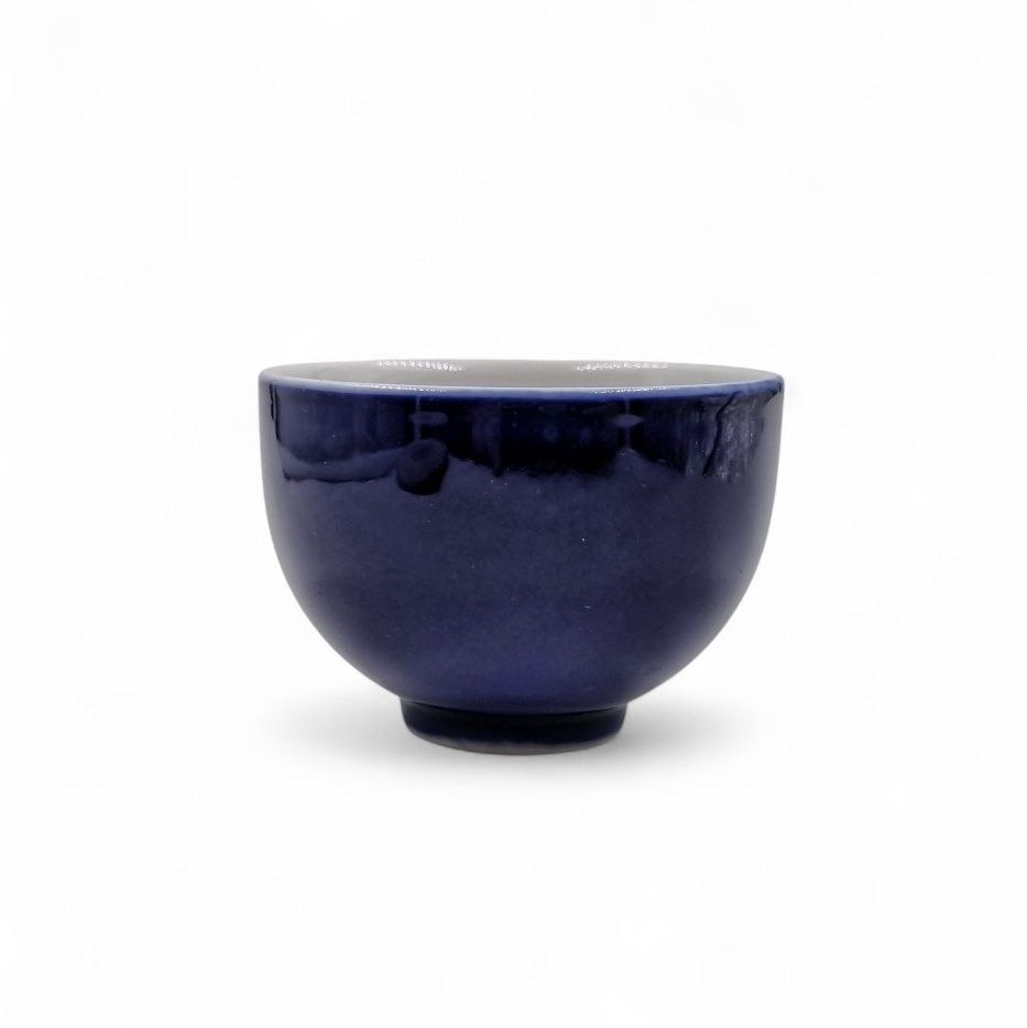 Чашка "Синяя с цветами", 130 мл