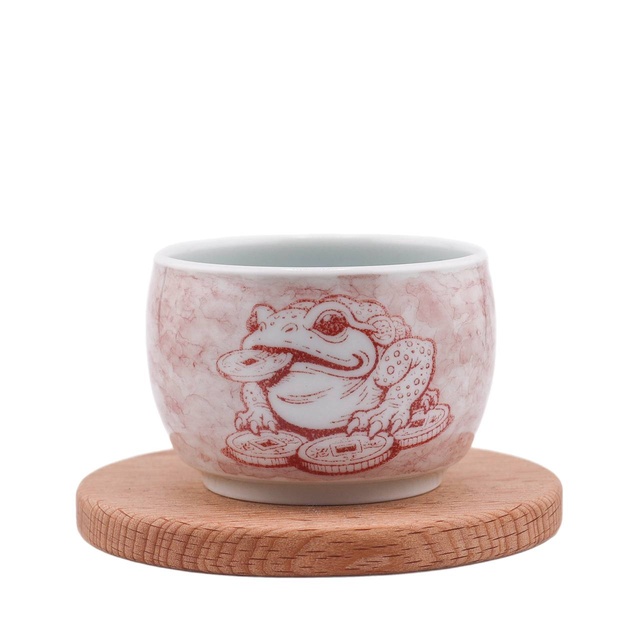 Чашка "Денежная жаба 2", Цзиндэчжэнь, 100 мл