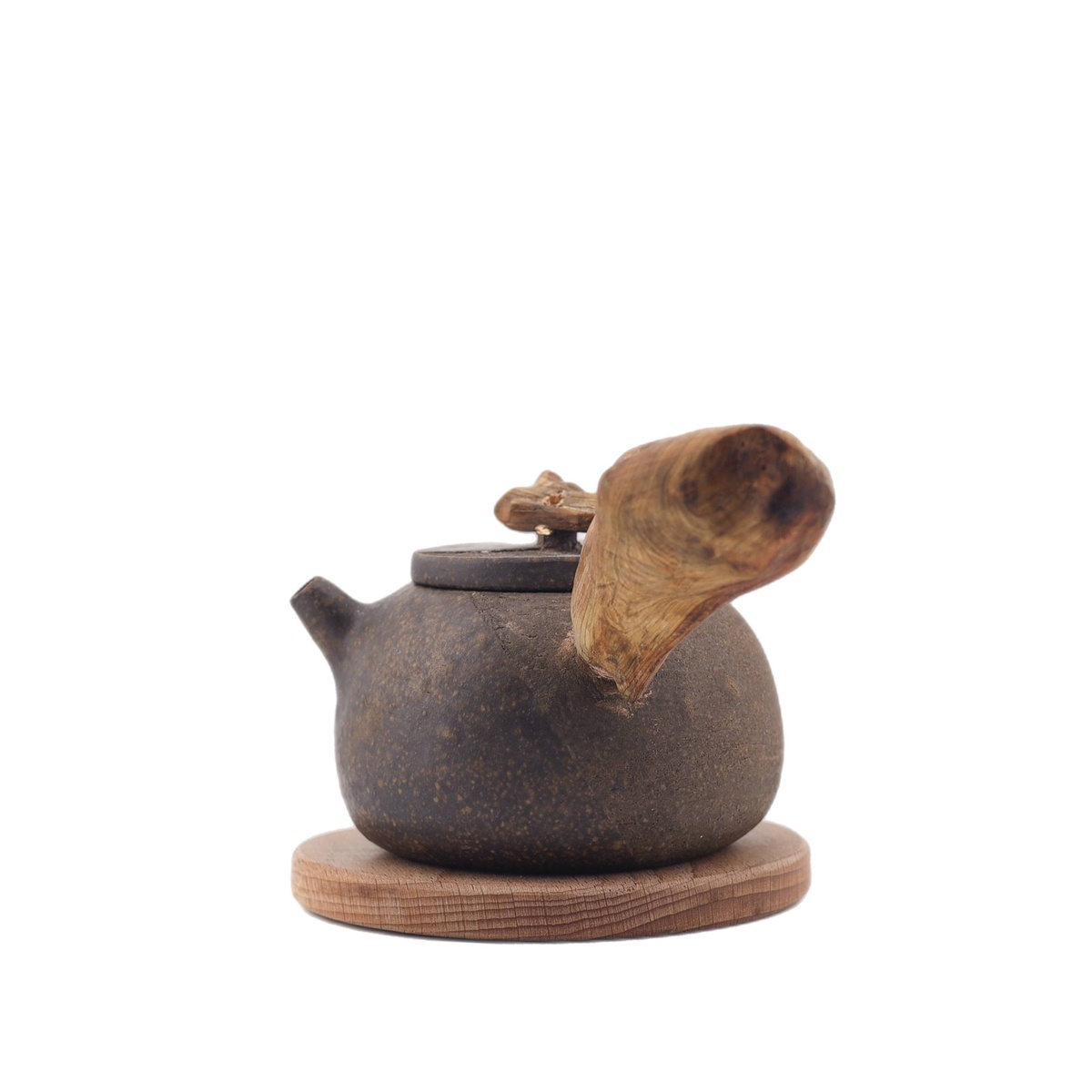 Чайник "Глубина", исинская глина, можжевельник, 170 мл