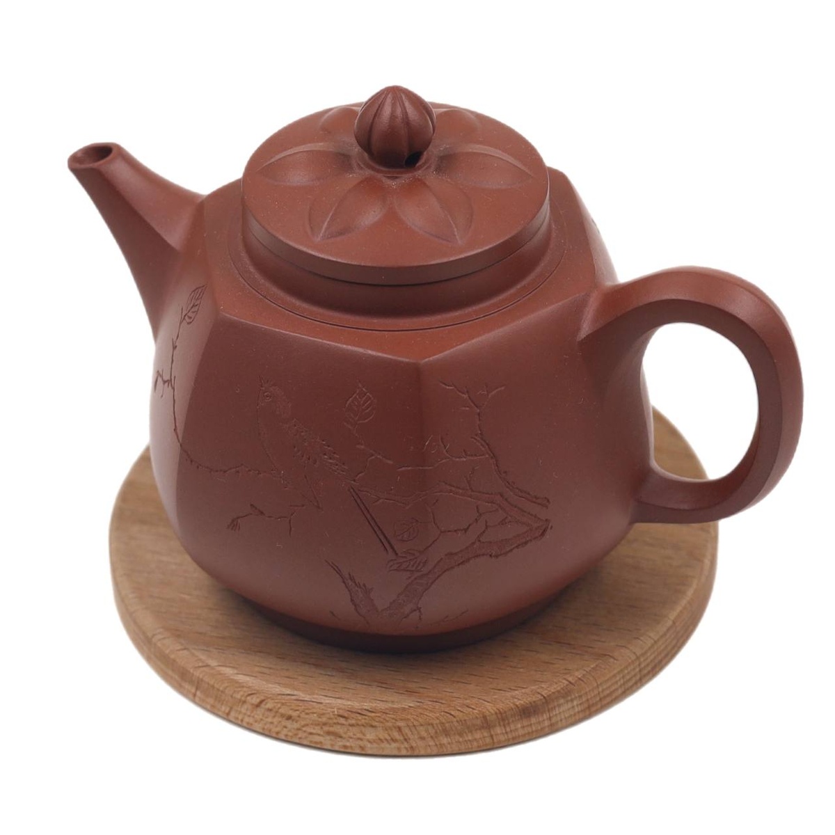 Чайник Люфан Доцю Ху "Птица на ветке", 170 мл