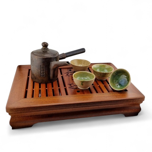 Чапань "Чайная церемония", узор