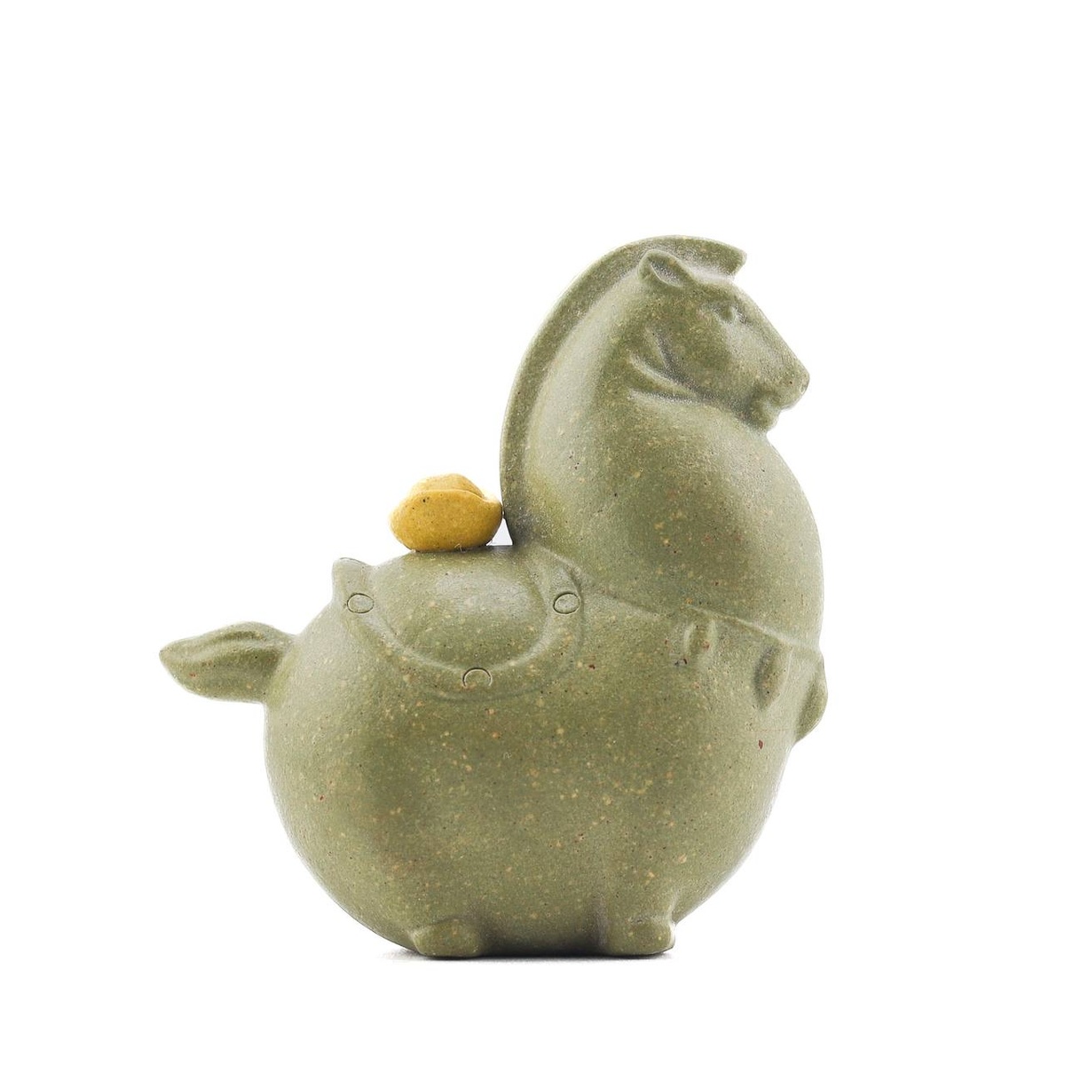 Статуэтка "Конь года" зеленый