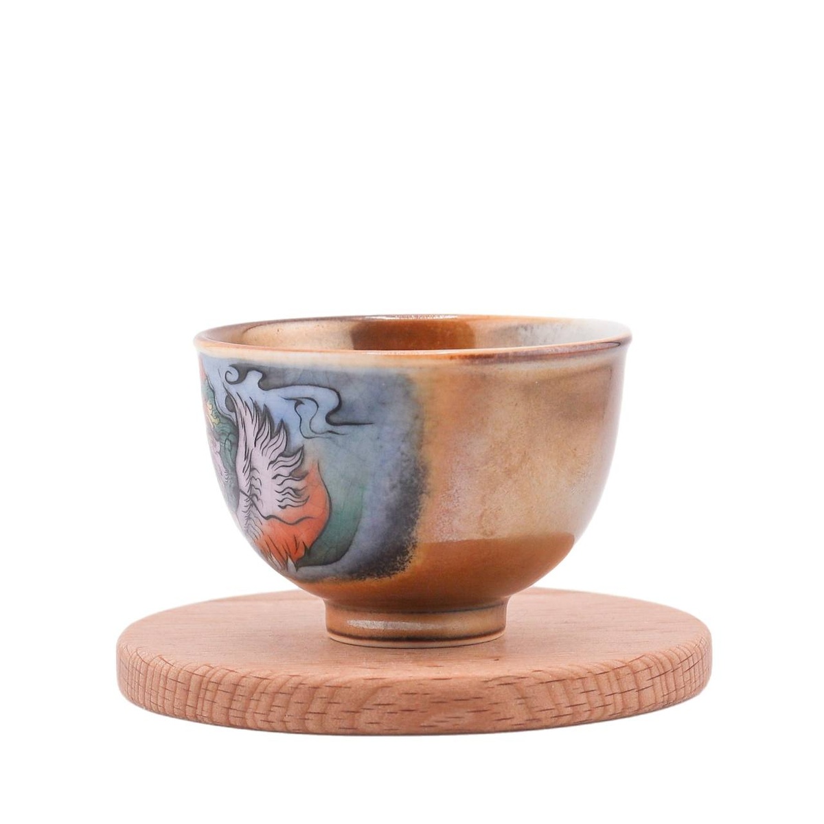 Чашка "Пробуждение феникса", Цзиндэчжэнь, 75 мл