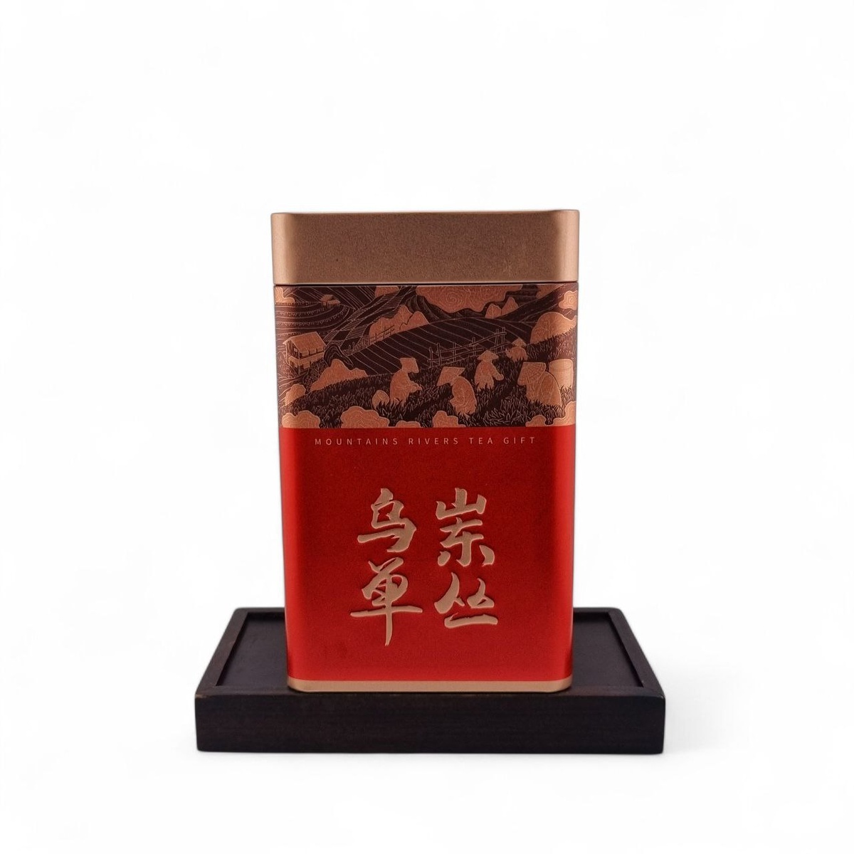 Чайница красная 3