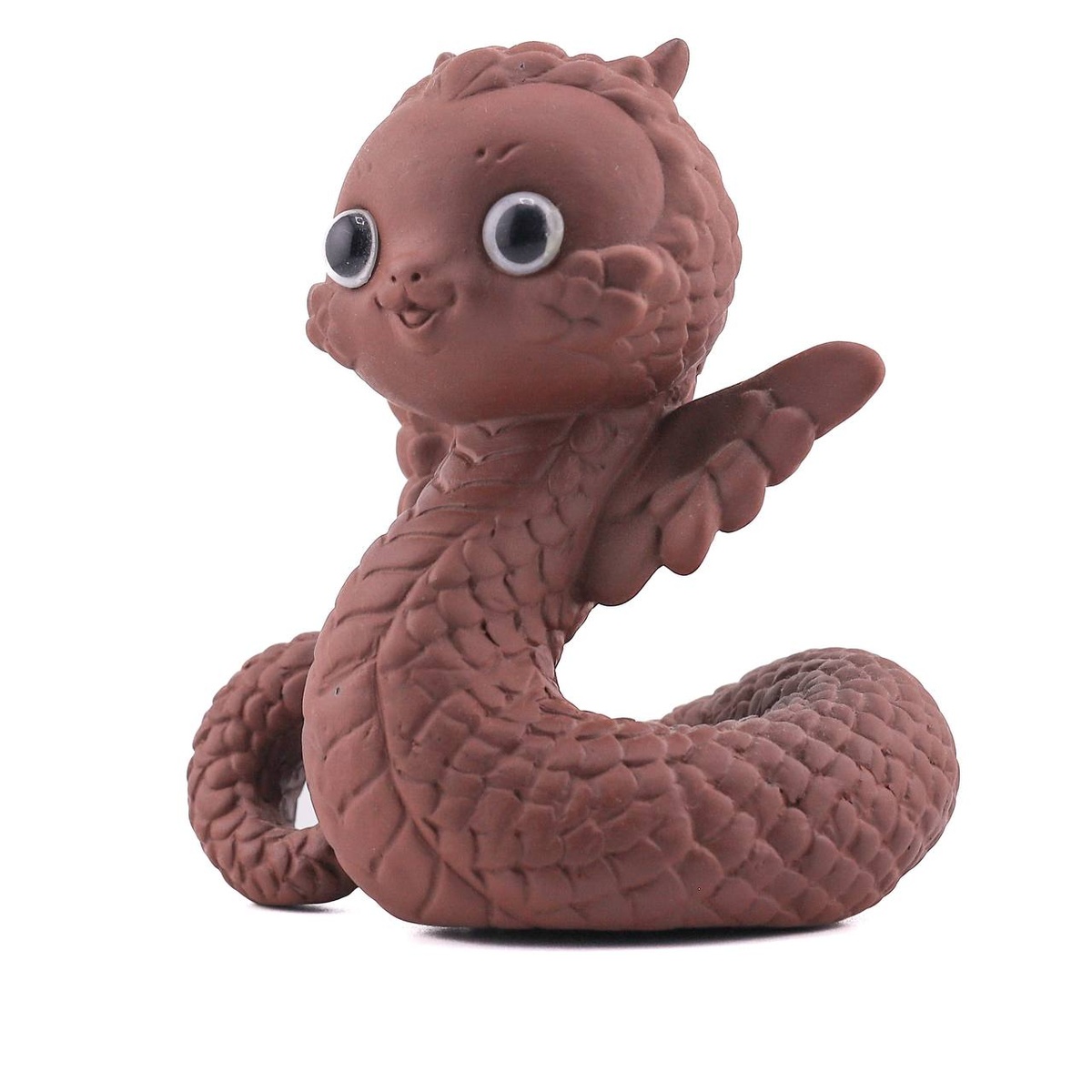 Статуэтка "Змеёныш большой коричневый"
