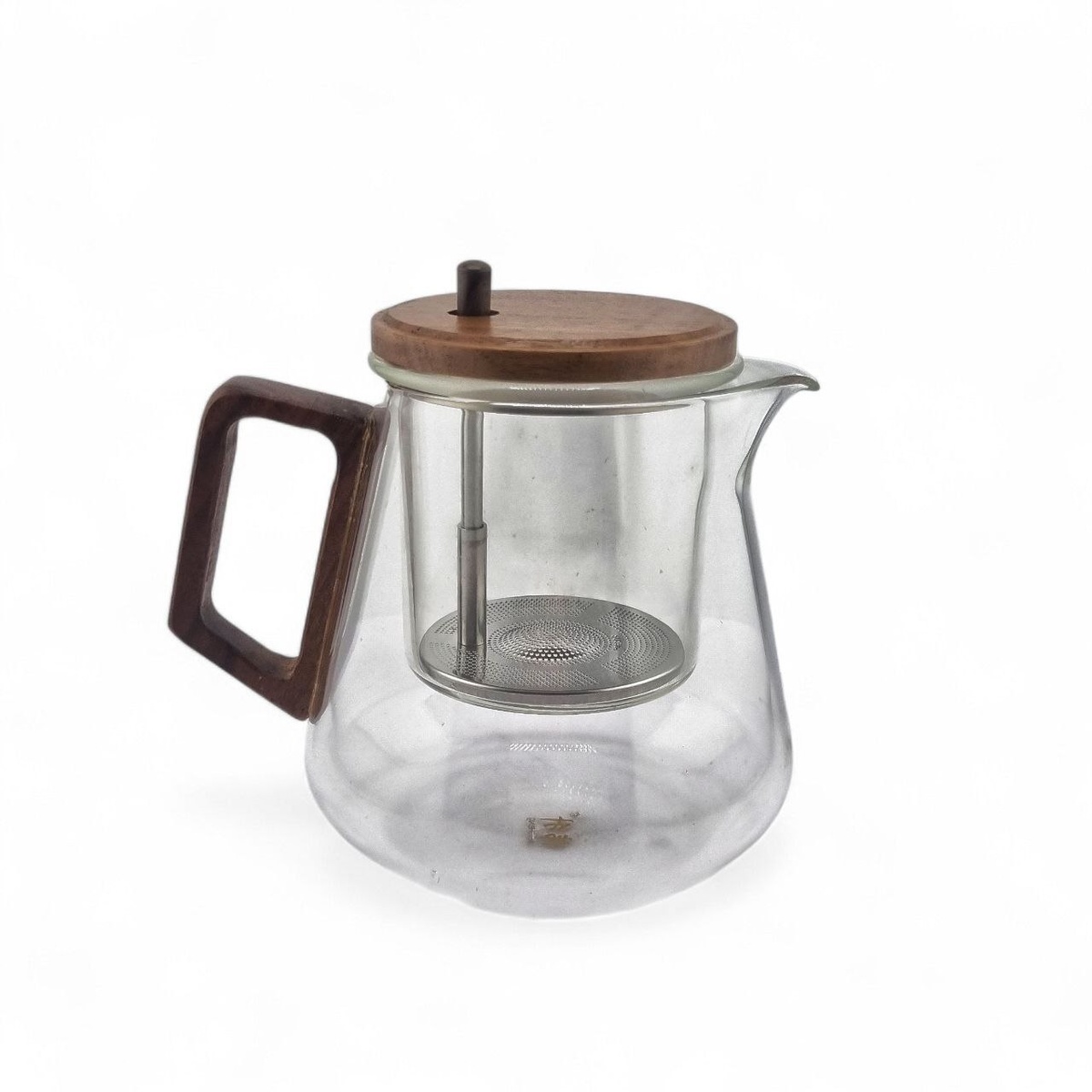 Чайник стеклянный с колбой, 700 мл