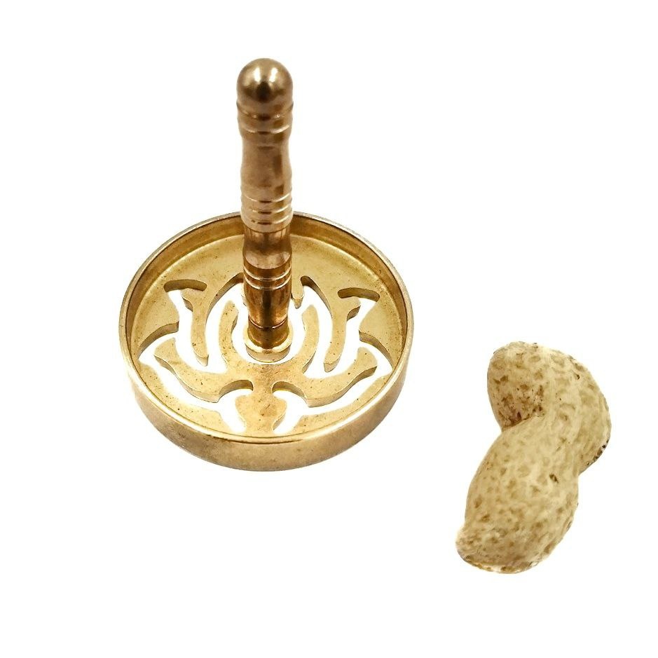 Форма/штамп для укладки благовоний "Лотос", 4,5cм