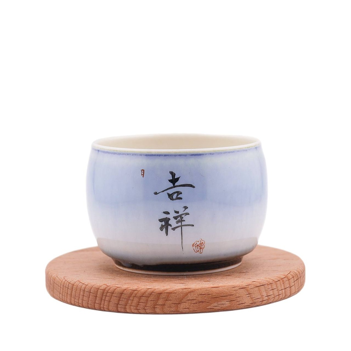 Чашка "Синяя птица", Цзиндэчжэнь, 100 мл