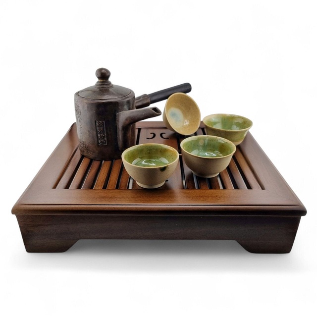 Чапань "Чайная церемония", цветок