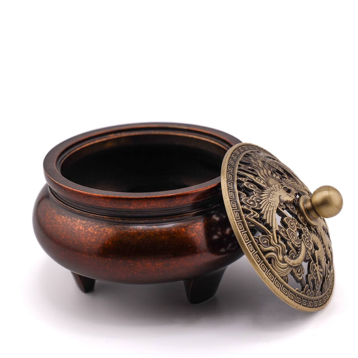 Курильница "Дракон и феникс"