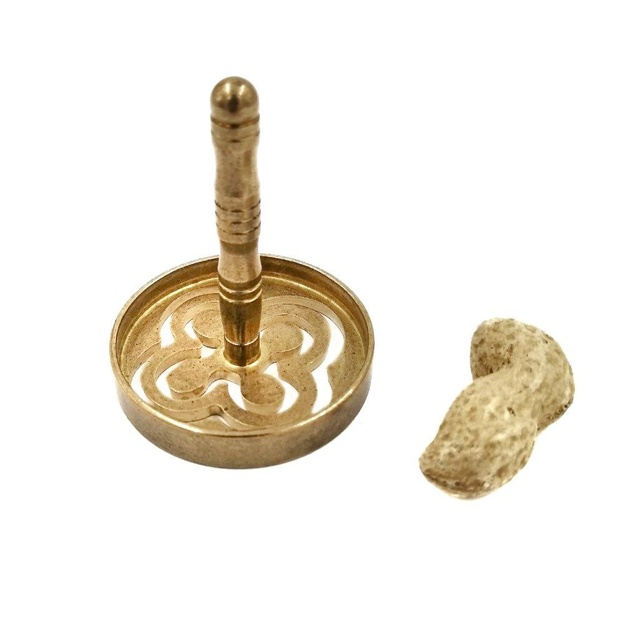 Форма/штамп для благовоний "Клевер" 4,5см