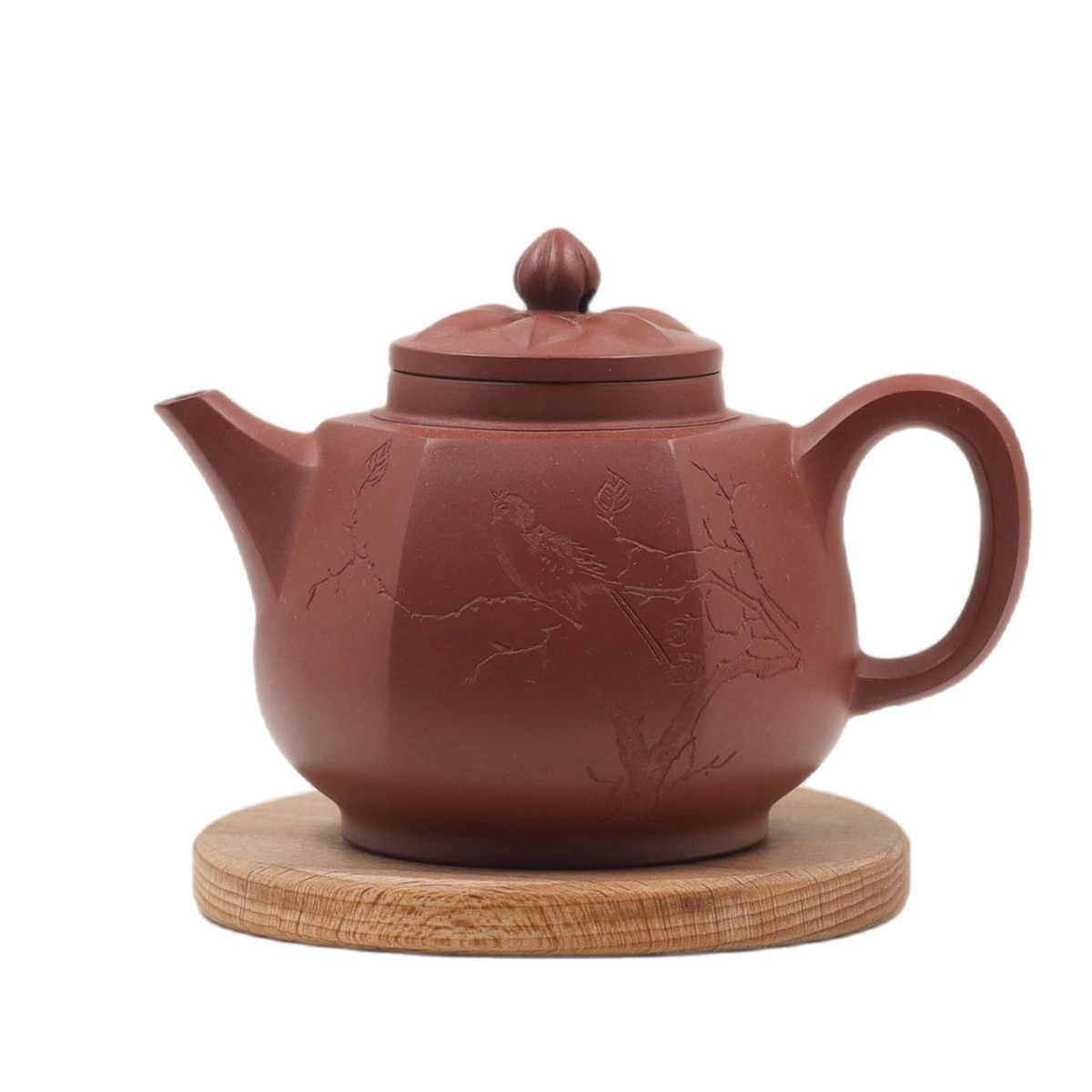 Чайник Люфан Доцю Ху "Птица на ветке", 170 мл