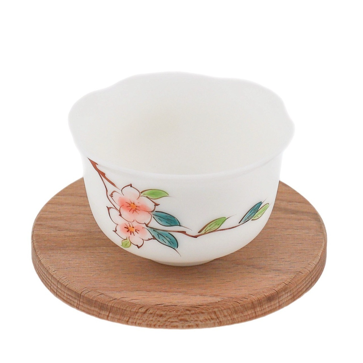 Чашка "Персиковый цветок", 90 мл