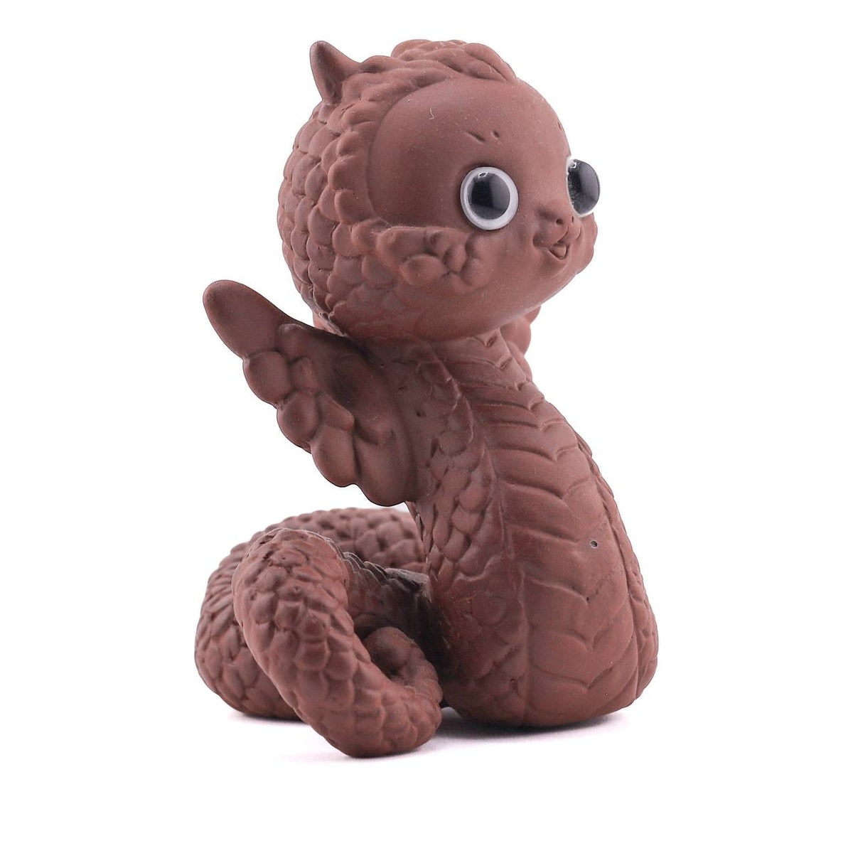 Статуэтка "Змеёныш большой коричневый"